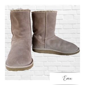 Emu’s Sheepskin Classic Stinger Boot Unisex Mens’ Size 11 Women’s Size 12 EUC